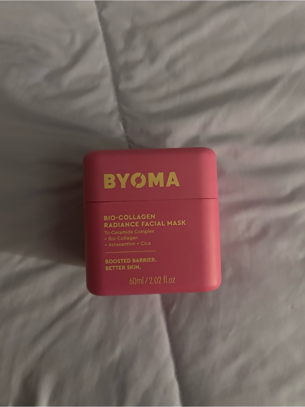 BYOMA Bio-Collagen Radiance Facial Mask — Pink